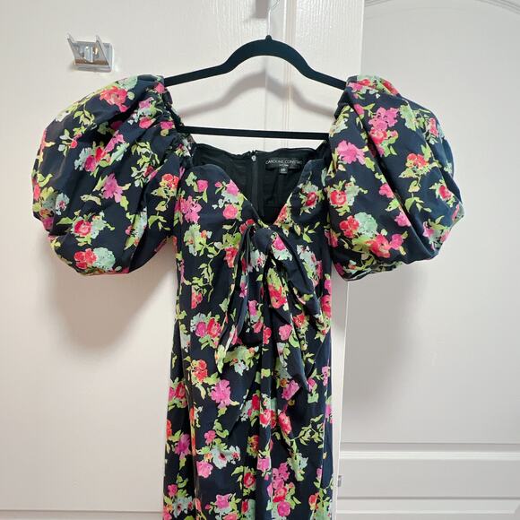 Caroline Constas Reyna Off Shoulder Floral Dress XS - Picture 8 of 12